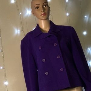 Purple coat